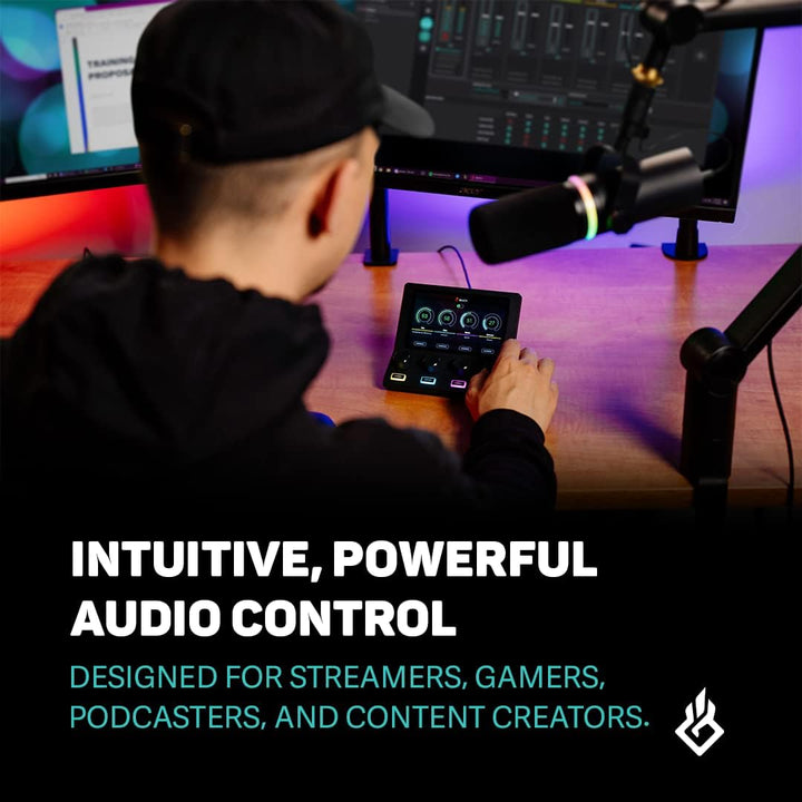 Mix Create Audio Controller | Windows & MacOS USB C Audio Mixer for Content Creators