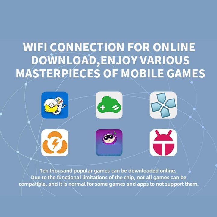 AXKIDDY Handheld Game Console, 5.5-inch IPS Screen