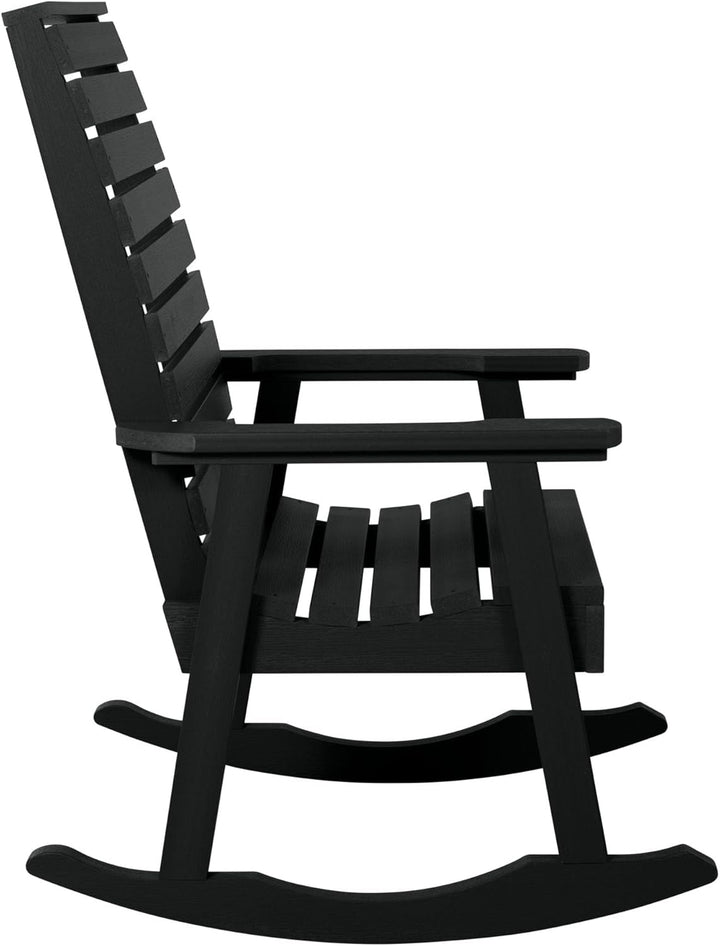 Highwood Weatherly Rocking Chair, Black