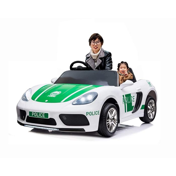 Kids Electric Ride On Police Car