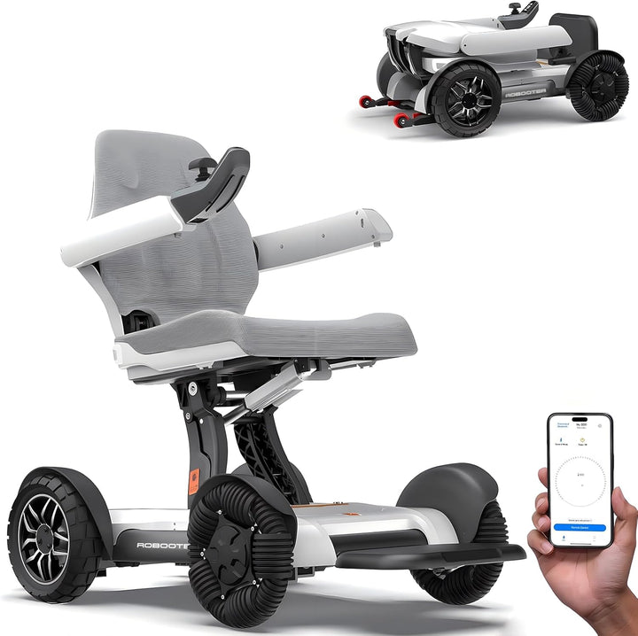 Auto Folding 2-in-1 Mobility Scooter and Electric Wheelchair