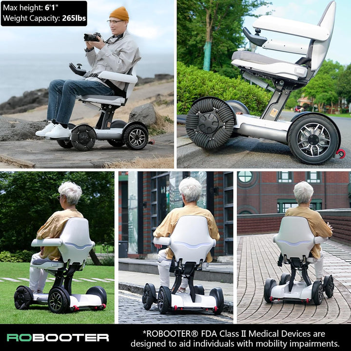 Auto Folding 2-in-1 Mobility Scooter and Electric Wheelchair