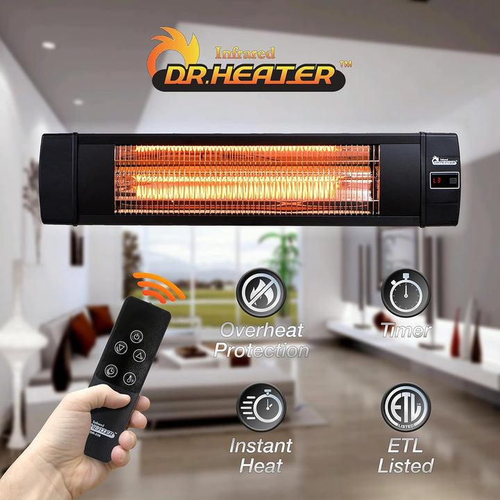 Dr Infrared Heater DR-238 Carbon Infrared Outdoor Heater for Restaurant