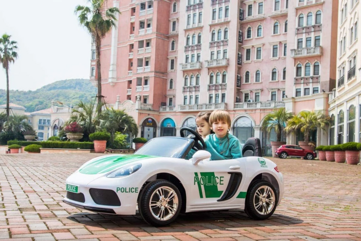 Porsche Police Kids Car