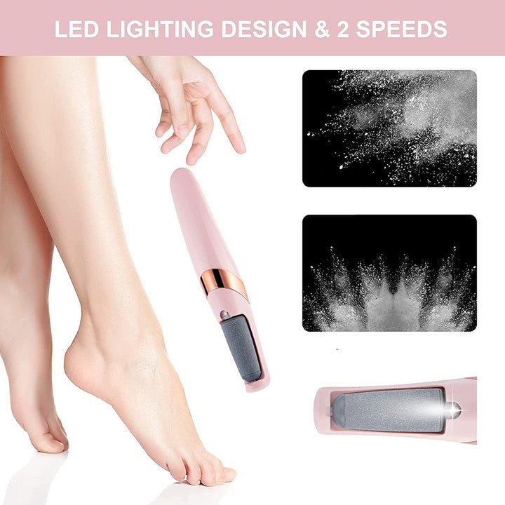 Electric Callus Pedicure Foot Grinder - Foot Callus Remover Foot Sandpaper Clean for Hard Cracked Skin Care