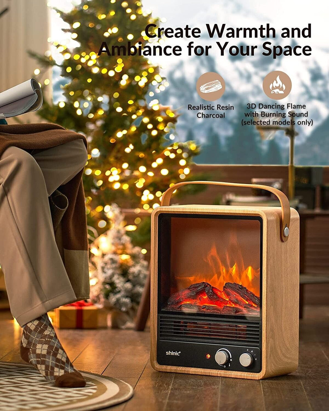 Electric Fireplace Heater