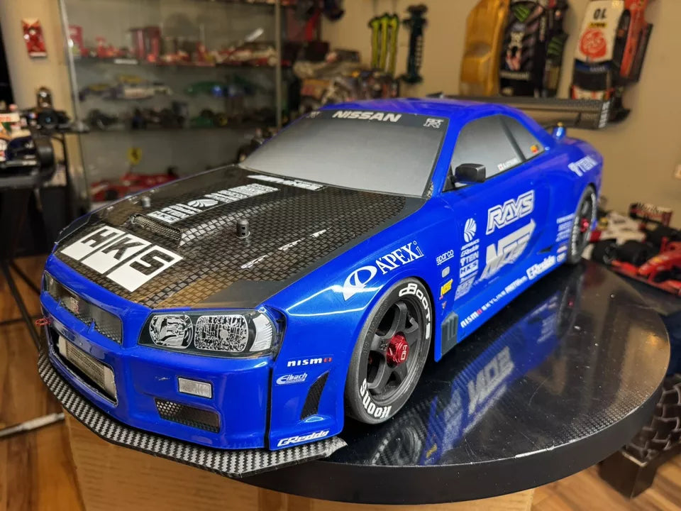 Custom RC 1/7 Nitro Skyline 2 Speed