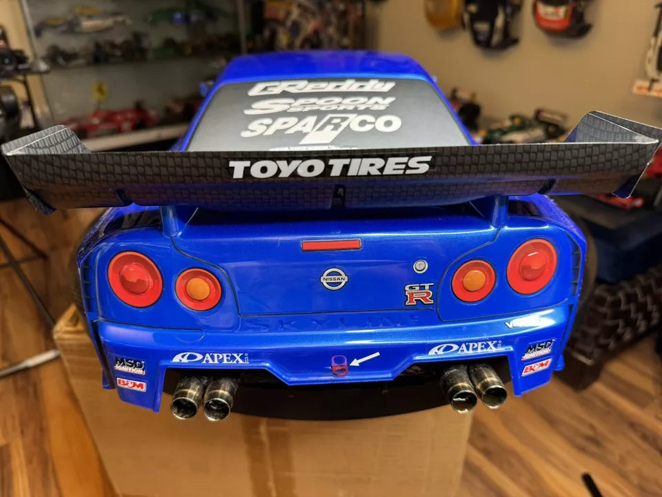 Custom RC 1/7 Nitro Skyline 2 Speed