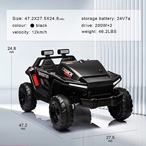 SuperSport 2 Seater Kids Car Truck